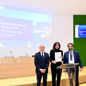 Meric Gertler, University of Toronto; Anna Maria Bernini, Italian Minister of University and Research; Francesco Billari, Bocconi University.