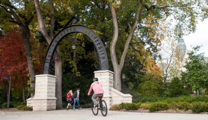 Northwestern University Weber arch