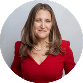 Chrystia Freeland's headshot