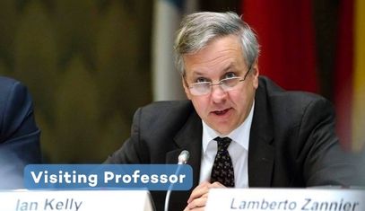 Ambassador (ret.) Ian Kelly, Roberta Buffett Visiting Professor of International Studies 