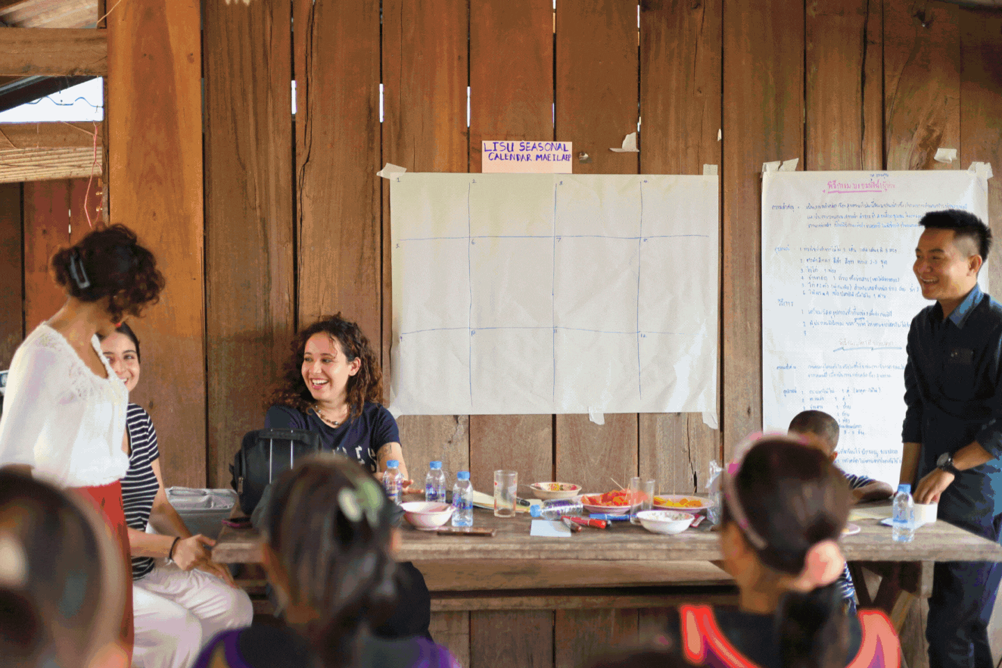 Collage of Elliott Scholars abroad