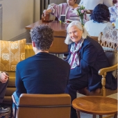 Roberta Buffett Elliott smiling