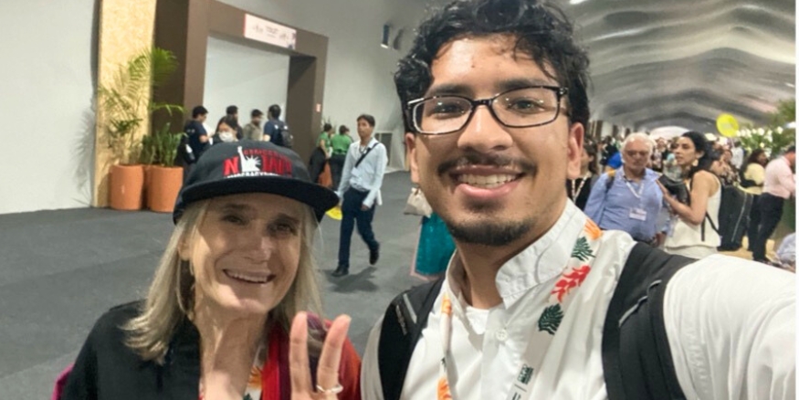 I had a brief chat with Amy Goodman, the Executive Producer of Democracy Now
