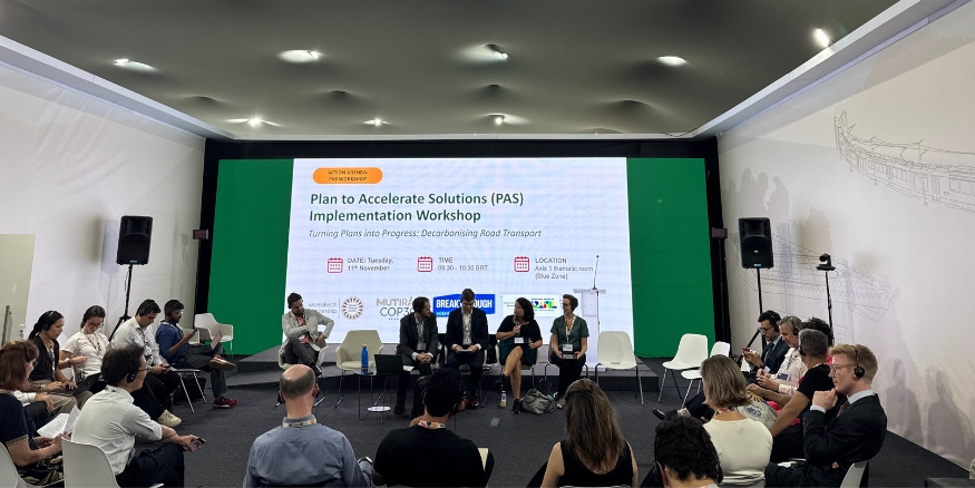 Discussion on transport pathways during the PAS Implementation Workshop.