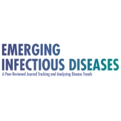 The logo for Emerging Infectious Diseases, the journal in which the article was published