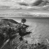The east bank of the Volga River. All photographs from Russia by Alessandro Cosmelli, July 2023 © The artist