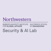 The logo for the Northwestern Security and AI Lab
