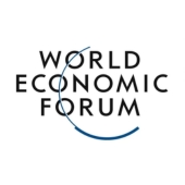 The logo of the World Economic Forum