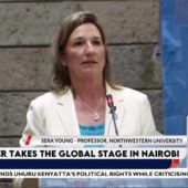 Sera Young speaks at the Getting WISE conference on water Security
