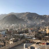 Taiz, the cultural capital of Yemen.