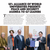 U7+ Alliance of World Universities Present Peace and Security Agenda to G7 Leaders
