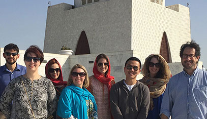 faculty and students abroad