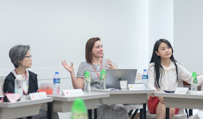 Members of the Gender Justice and Digital Life Global Working Group in Hong Kong