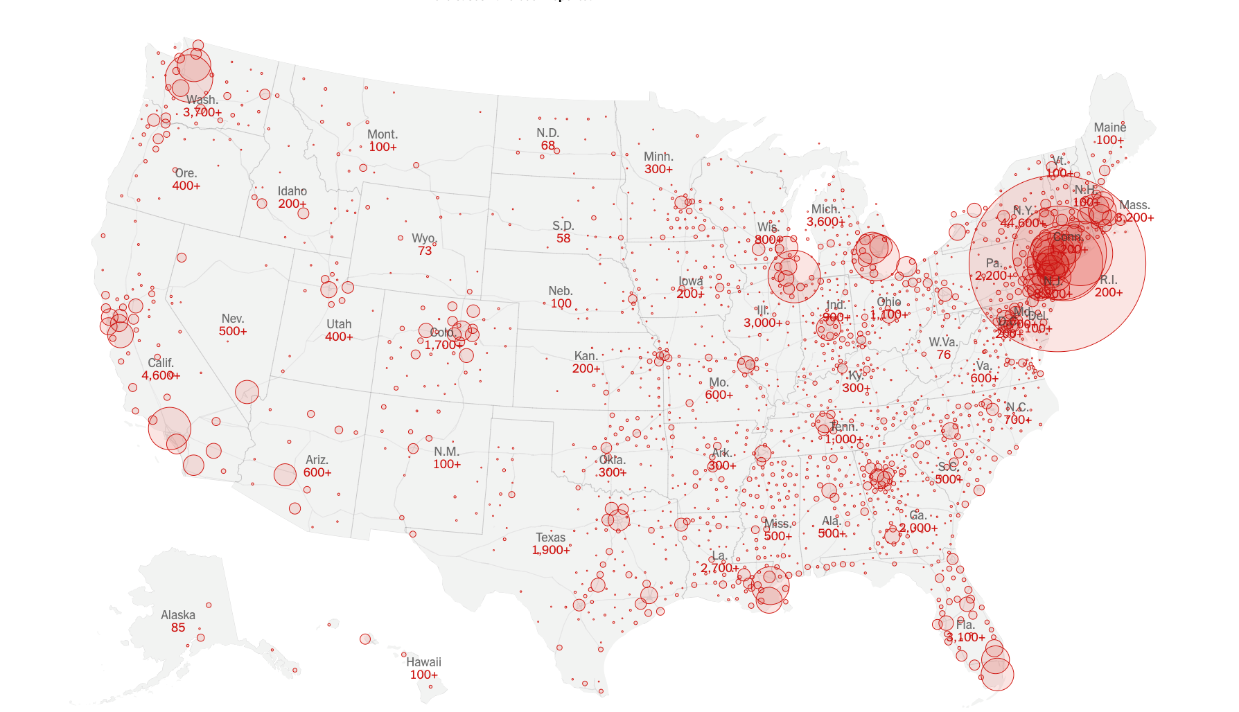 US Covid Map