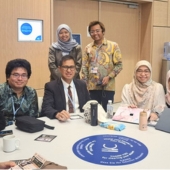 Members of the Indonesian delegation